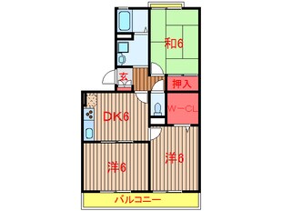 ハイローズ船橋　壱番館の物件間取画像